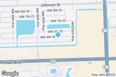 Map image of the property - 8440 NW 4th St