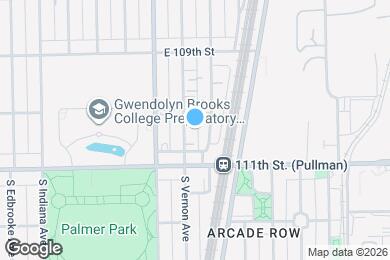 Map image of the property - 11021 S Vernon Ave