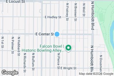 Map image of the property - 2663 N Pierce St