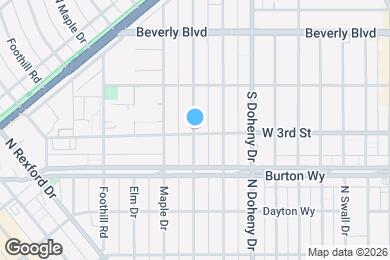 Map image of the property - 330 N Palm Dr