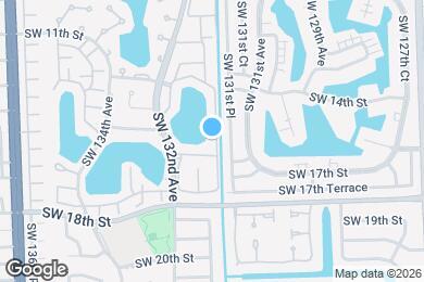 Map image of the property - 1424 SW 131st Place Cir E