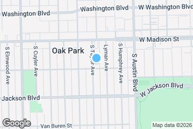 Map image of the property - 540 S Taylor Ave