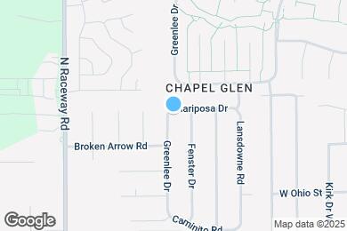 Map image of the property - 8945 Mariposa Dr