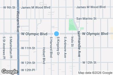 Map image of the property - Kingsley Kourt