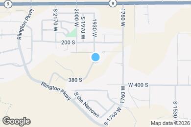 Map image of the property - 293 S 1930 W