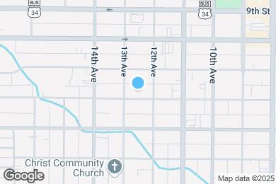 Map image of the property - 1219 12th St
