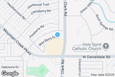 Map image of the property - 7002 Wax Berry Dr