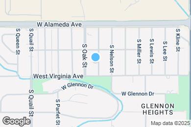 Map image of the property - 445 S Newcombe St