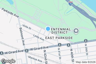 Map image of the property - 4128 Parkside Ave