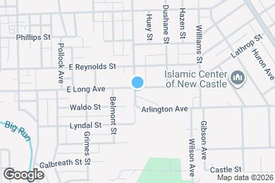 Map image of the property - 602 E Long Ave