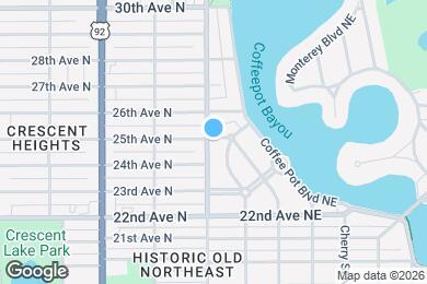 Map image of the property - 106 25th Ave NE