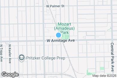Map image of the property - 3904 W Armitage Ave