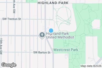 Map image of the property - 806 SW Henderson St