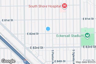 Map image of the property - 8155 S Merrill Ave