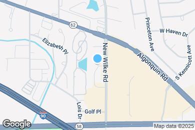 Map image of the property - 5405 Chateau Dr