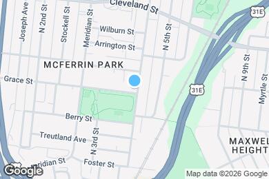 Map image of the property - 335 Grace St