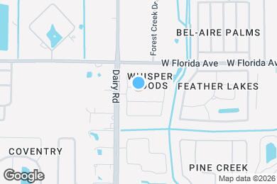 Map image of the property - 963 Whisperpine Dr