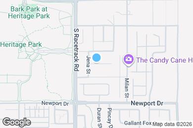 Map image of the property - 74 Bonny Lake Ct