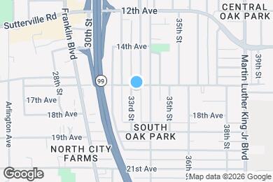 Map image of the property - 4103 33rd St