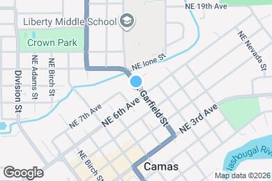 Map image of the property - 629 NE Garfield St