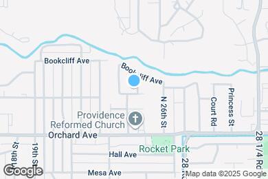 Map image of the property - 2420 Walnut Ave