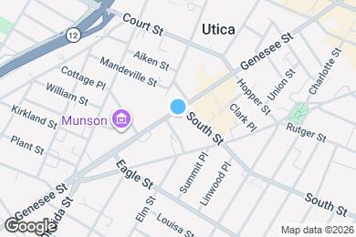 Map image of the property - 285 Genesee St