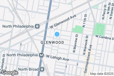 Map image of the property - 1313 W Rush St