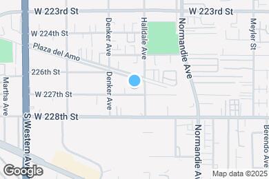 Map image of the property - 1415 W 227th St
