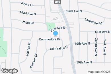 Map image of the property - 3612 Commodore Dr