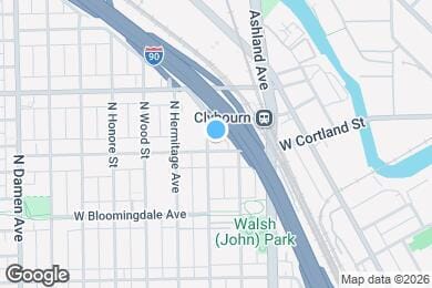 Map image of the property - 1654 W Cortland St