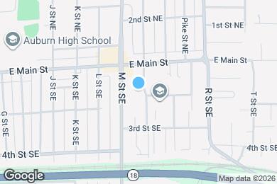 Map image of the property - 107 N St SE