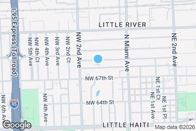 Map image of the property - 135 NW 68th St