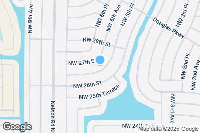 Map image of the property - 505 NW 26th Terrace