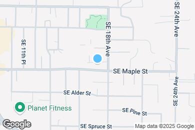 Map image of the property - 1730 SE Maple Ct