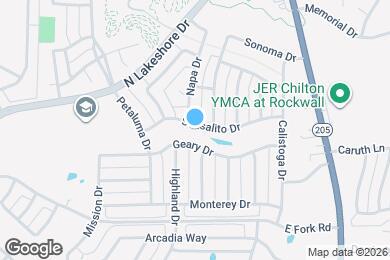 Map image of the property - 485 Sausalito Dr