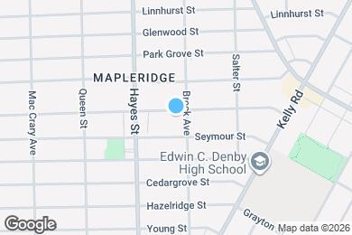 Map image of the property - 15292 Spring Garden St