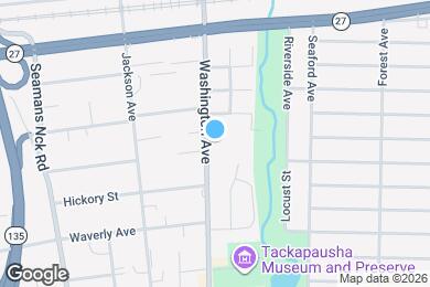 Map image of the property - 2061 Washington Ave