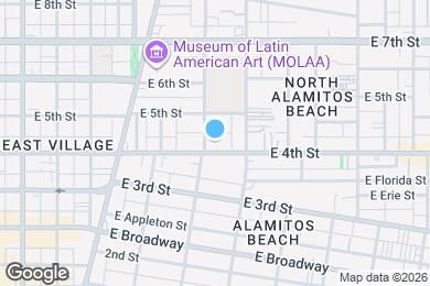 Map image of the property - 1117 E 4th St