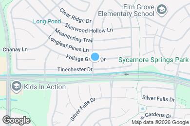 Map image of the property - 2702 Foliage Green Dr