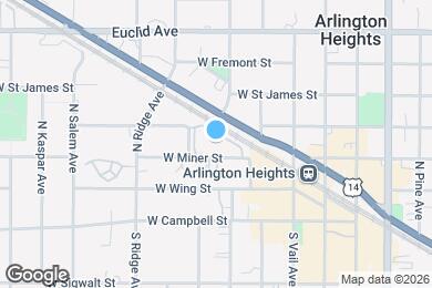 Map image of the property - 314 W Miner St