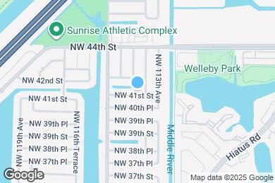 Map image of the property - 11385 NW 41st St