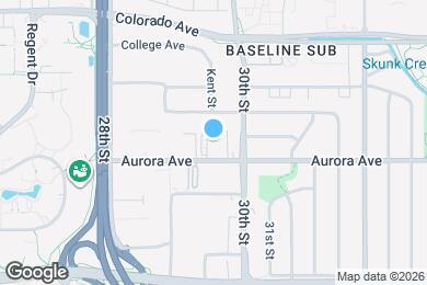 Map image of the property - Sterling Boulder Apartments