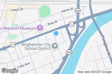 Map image of the property - 30 Fayette St