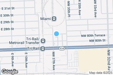 Map image of the property - 8030 NW 36th Pl