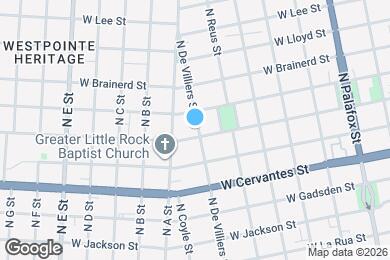 Map image of the property - 1005 N De Villiers St