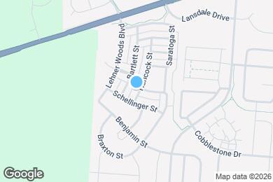 Map image of the property - 135 Hancock St