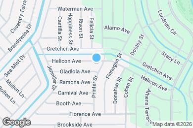 Map image of the property - 12061 Helicon Ave