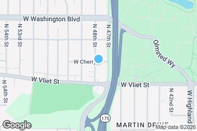 Map image of the property - 1450 N 48th St