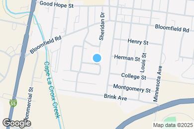 Map image of the property - 503 S Sprigg St