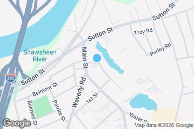 Map image of the property - 23 Saunders St